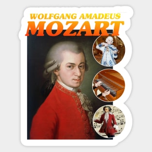 MOZART RAP TEE Wolfgang Amadeus Mozart Cool Vintage Retro 90's Graphic Band T-Shirt Sticker